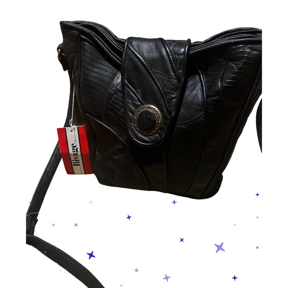 Rivage Original Classic Crossbody Black Handbag. - Picture 4 of 11